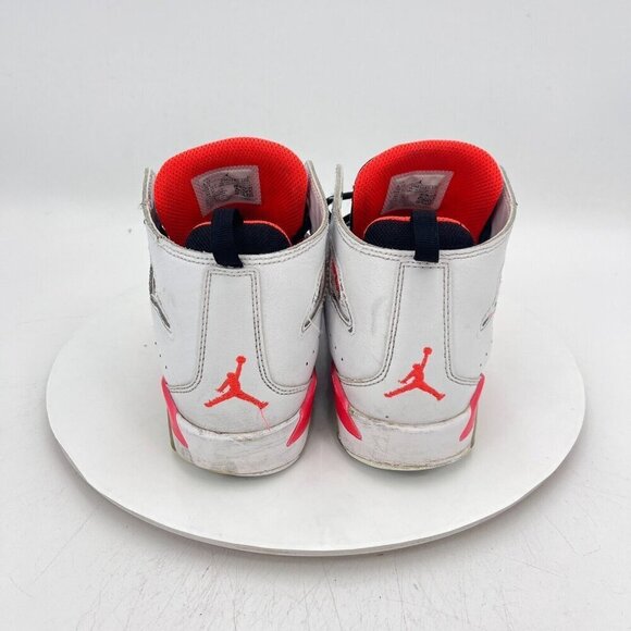 Nike Air Jordan Flight Club 91 Youth Size 4.5Y Women 6 DM1685-106 White Red Shoe - Picture 5 of 11